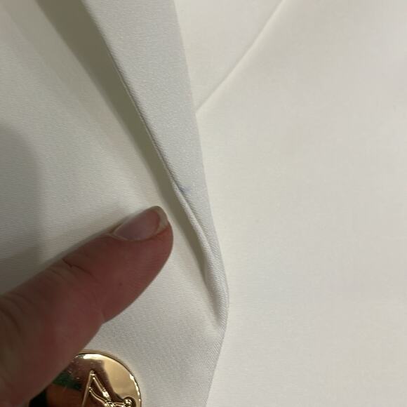 Retrofete Embellished Cropped Blazer Palazza Rare Size Small Retails $895 - Picture 11 of 15